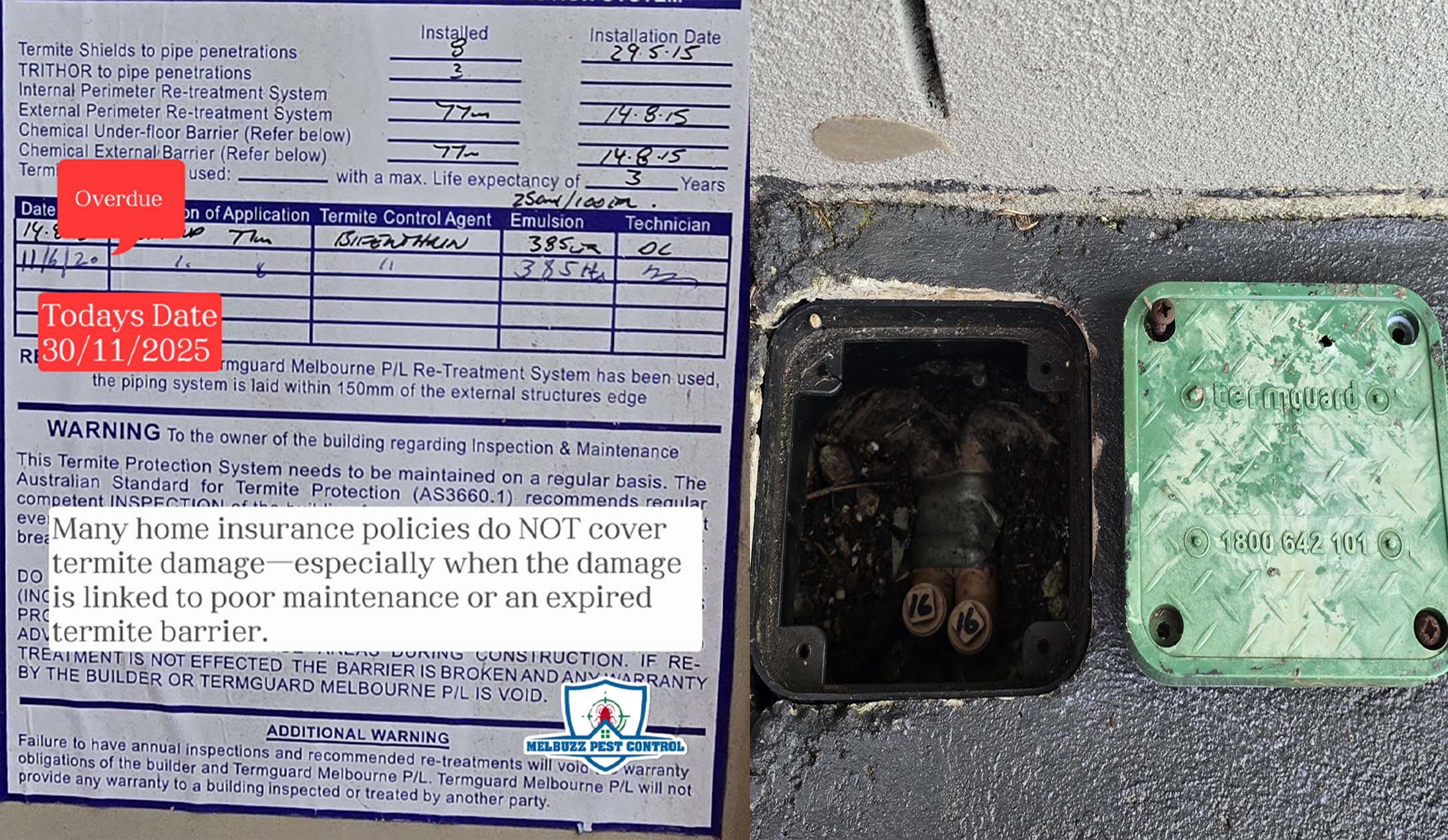 Reticulation System Chemical Fill-Up