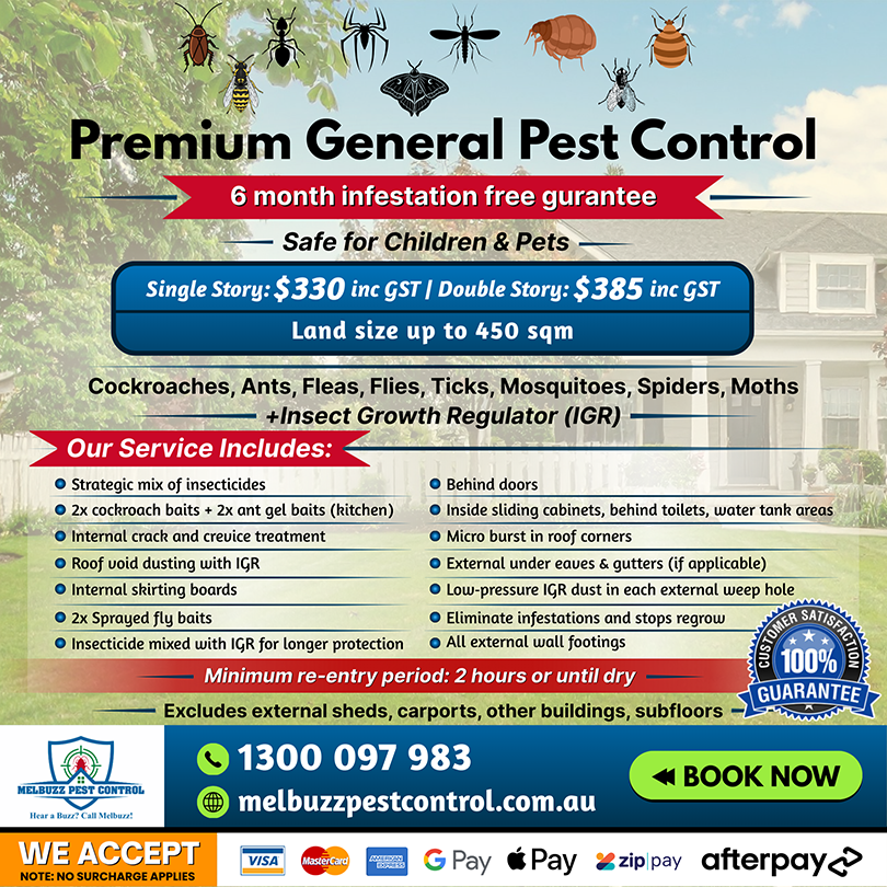 6 Month Pest Free Guarantee