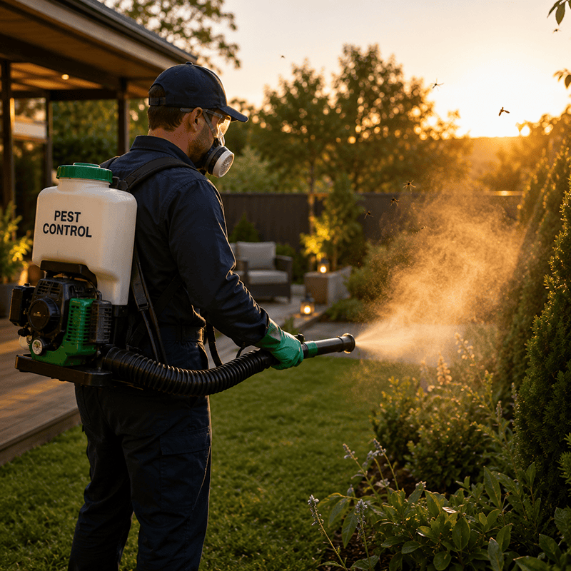 Mosquito control Melbourne outdoor pest treatment