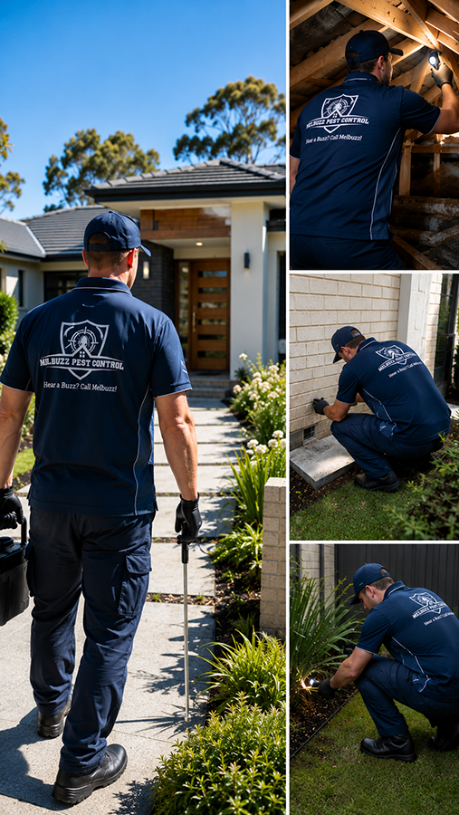 Melbuzz Pest Control technician