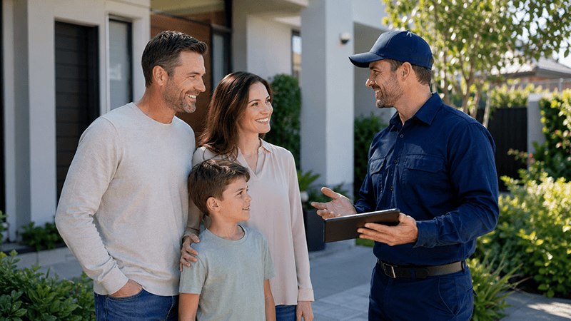 Melbourne family protected with professional termite treatment