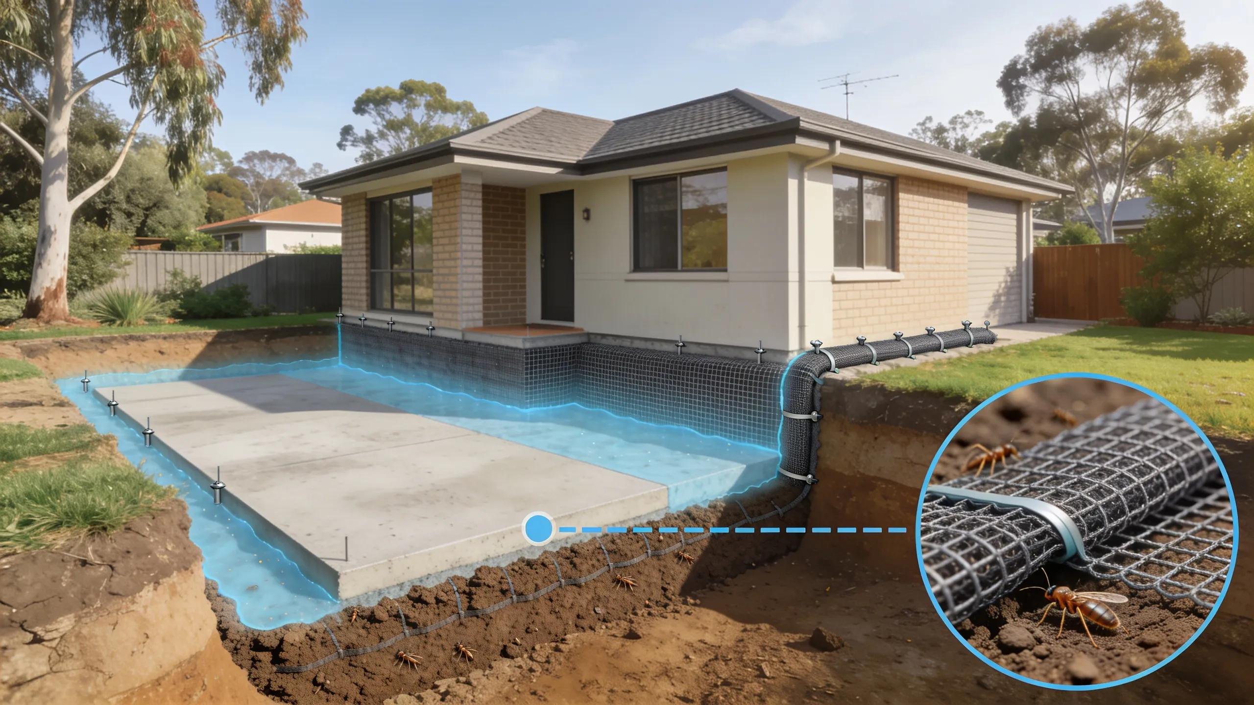 AS 3660.2 compliant termite barriers protecting Melbourne properties